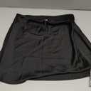 Women's Satin Mini Skirt, Size L
