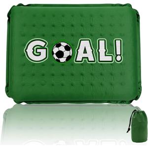 Self Inflatable Seat Cushions Soccer Theme for Gym Airplane Seats