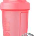 BlenderBottle Classic V2 Shaker Bottle Perfect for Protein Shakes and Pre Workout, 20-Ounce, Light Pink