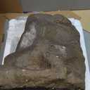 Alpine Corporation 11" Tall Solar Bluetooth Wireless Rock Speaker, Waterproof Outdoor Audio System - Portable Sound, High-Fidelity, 50-Foot Range, Brown