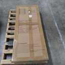 WAOWAO 71" Extra Tall Cat Pet Gate 29.92-61.42" Wide Pressure Mounted Walk Through Swing Auto Close Safety Black Metal Dog Pet Puppy Cat for Indoor Stairs,Doorways