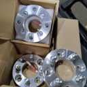 Car Wheel Spacers 2Pieces 25mm PCD 4 * 100 To 4 * 114.3 Wheel Adapters Spacers Center Bore 60mm Wheel Studs M12X1.5 Wheel Spacer Adapter