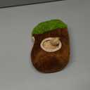 okegztoa Interactive Squeaky Dog Toys Plush Sloth Dog Toy, Stuffing Woodland Friends Burrow, Squeaky Plush Dog Toy (Small)