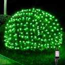 BlcTec Outdoor Christmas Lights 200 LED 8.4ft x 5.2ft Christmas Net Lights with 8 Modes, UL Certified, Timer, Connectable, Waterproof for Trees, Bushes, Shrubs, Yard Outdoor Xmas Decorations, Green