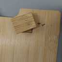 Bamboo Tablet Stand Holder - Adjustable Folding Wood iPad Stand With Chargeable Hole for Desk and Cooking (Tablet A)