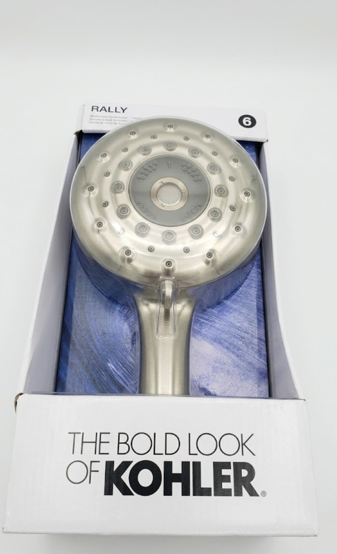 KOHLER Rally 5.6875 In. 1.75 GPM Multifunction Handshower In Vibrant Brushed Nickel