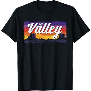The Classic Valley Vintage Sunset Phoenix Arizona T-Shirt, Size S