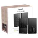 Aqara Smart Lock U50, Keyless Entry Door Lock with Apple Home Key, Bluetooth Deadbolt Lock, App Remote Control, Supports Apple HomeKit, Matter, Google Home, Alexa, IFTTT, Black