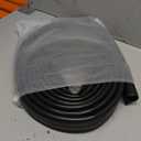 Garage Door Seal P Bulb - 16.8ft Flexible Weatherproof TPE Seal for Single-Channel Doors, Easy DIY Installation, Prevents Drafts, Noise Reduction, Saves Energy, 0.35" Tips | 0.36-0.40" Fit Range