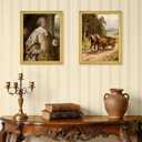 TWING Vintage Picture Frames 11x14, Ornate Wall Picture Frame with Shock-Resistant Acrylic Cover for Residential, Hospitality Design, Exhibition