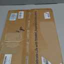 12x16 Picture Frame, 8.5x11 Mat, Black Wood, Glass, 1 Pack,