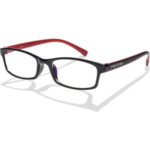 Prospek Blue Light Blocking Glasses Clear Lens for Office & Work, Yellow/Amber Lens - Evening Use, Reduce Eye Strain, Unisex