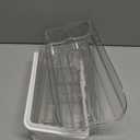 Egg Holder for Fridge, Automatic Rolling Egg Organizer for Refrigerator, Clear Plastic Egg Container & Tray, Stackable Dispenser and Storage Bin with Sturdy Lid to Saving Space -2 Layer