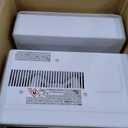 Midea 8,000 BTU U Shaped Smart Inverter Window Air Conditioner - Cools 350 Sq Ft, Ultra Quiet with Open Window Flexibility - Alexa/Google Assistant Compatible - 37% Energy Savings, Remote (Updated)