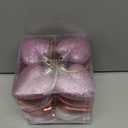 XmasExp Valentines Day Decor Heart Ornaments for Christmas Tree Decorations Set of 24 Pink Heart Shaped Bauble Perfect for Valentine's Day Wedding Anniversaries and Party Supplies (Red)