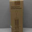 Squirrel Proof Bird Feeders, Bird Feeder for Outdoors with Removable Base, 6 Ports Perches Gravity Protection Squirrel Proof Wild Bird Feeders, 3LB Seed Capacity, Green