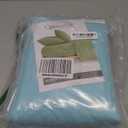 QUEENSBAY Queen Sheets Set, 4 Pieces Super Soft Microfiber Bed Sheet Set with 16 Inch Deep Pocket, Cooling, Wrinkle Free, Hotel Luxury Bedding for Women, Men, Kid & Teen, Oeko-Tex, Aqua Blue