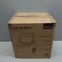 Silonn Smart Countertop Ice Maker  Compact With App Control, 9 Cubes in 6 Mins, 26 lbs per Day, 2 Cube Sizes, Portable SelfCleaning for Kitchen/Office