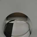 8 Inch Steel Hooded Dryer Cover with Screen and Backdraft Damper, White