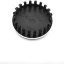 4Pcs for Chevrolet 3.25 in 83mm Black American USA Flag Wheel Center Caps Covers HubCap fit Most 18"&20"&22" Rims for Suburban Silverado Tahoe & GMC Sierra Yukon Denali 22837060 9596403 (Black)