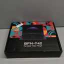 15.7" Portable DVD Player with 14.1" Large Screen Support, HDMI Input, 5 Hrs Rechargeable Battery, Sync TV/Projector, USB/SD, Region Free, Dual Speaker, Multiple Disc Formats, Black (Black)