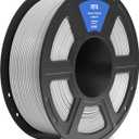 ELEGOO PETG Filament 1.75mm Gray 1KG, 3D Printer Filament Dimensional Accuracy +/- 0.02 mm, 1kg Spool(2.2lbs) Fits for Most FDM 3D Printers