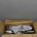 Modern Chandelier Light Fixture, 12-Light Brushed Nickel Sputnik Chandelier, Mid Century Industrial Sputnik Light Fixture for Dining Room Living Room Kitchen Hallway Foyer Bedroom, Height Adjustable