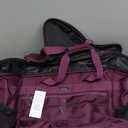 MILADA Expandable Luggage Bags for Travel Foldable Suitcase with Wheels Collapsible Rolling Travel Duffle Bag Lightweight Large Suitcases without Telescoping Handle, Purple