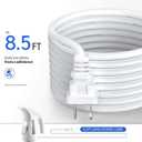 HiLIFE Steamer for Clothes, Portable Handheld Design, 240ml Big Capacity, 700W, Strong Penetrating Steam, Removes Wrinkle, for Home, Office(ONLY FOR 120V)(White)