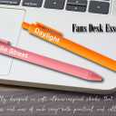 Taylor Gifts Merch, Cute Taylor Gel Pens, Office Supplies for Music Fans, Taylor Birthday Party Favors for Music Fans (Black)