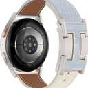 Leather Magnetic Watch Band Compatible with Samsung Galaxy Watch 9 Band