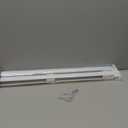 LazBlinds No Drill Blinds for Indoor Windows, Blackout Roller Shades, Cordless Window Blackout Blinds, Thermal Insulated Fabric UV Protection for Home and Office, 31.5" W x 48" H, White