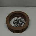 Wenqik 6 Pcs Wood Embroidery Hoop Frame Set 8 Inch Embroidery Hoops Wood Display Frame for Finished Cross Stitch or DIY Art Craft Sewing Ornaments (Without Hoops)(Round)