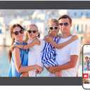Frameo Digital Picture Frame, 10.1 Inch Smart WiFi Digital Photo Frame Electronic with 1280x800 HD IPS Touch Screen, Auto-Rotate, Wall Mountable, Share Photos/Videos Instantly via Frameo App