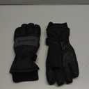 Carhartt Men's Waterproof Insulated Knit Cuff Glove (Medium, Black/Grey)