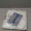 Homaxy 12 Pack Kitchen Dish Cloths (10 x 10 Inches, White), Super Soft and Absorbent Coral Velvet Dish Towels, Nonstick Oil Fast Drying Microfiber Cleaning Cloth, No Lint Household Dishcloths