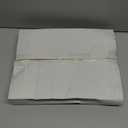 HOUSE DAY 12 Pack 14 inch Clear Plastic Skirt Hangers with Adjustable Clips, Pants Hangers 360-Rotating Swivel Hook, Clip Hangers for Pants, Trousers, Skirts, Jeans, Bulk Plastic Hangers