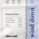 6-Pack Wind Down Sleep Patches with Chamomile to Support Restful Sleep – No Melatonin & No Latex – Wearable, Easy to Use for Adults - Sleepy Stickers, Set of 2 Packs