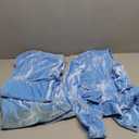 yidengymx Womens 2 Piece Velour Tracksuit Two Piece Outfits for Women Long Sleeve Zip Up Crop Tops Sweatpants Sets Pockets (XX-Large, Hoodie/Wide Leg Pants-blue)