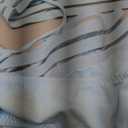 Blooming Jelly Women High Waisted Bikini Sets Tummy Control Swimsuits Color Block Two Piece Drawstring Bathing Suit (Small, Blue Mesh)