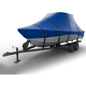 Seal Skin Covers T-Top Boat Cover, Waterproof & Heavy-Duty Cover for Center Console Boats, Fits 26'-28'L x 108" W (Beam), UV & Fade Resistant, Secure Fit with Straps for All-Weather Protection