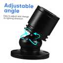 5V Small Spot Light Spotlight with USB Cable Showcase Spot Light USB Powered Led Spotlight 6000K Tiny Jewelry Light, Cool White Lighting Portable Fixture for Home Store Entryways Shelves, 1.5M Cable