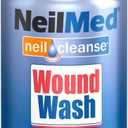 NeilMed Cleanse Sterile Saline Wound Wash, 6.3 Ounce (6.3 Fl Oz (Pack of 1))