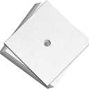 Glitter Heavyweight Premium Construction Paper for Grad Caps, 5 Sheets, DIY Grad Cap Decorations (White)