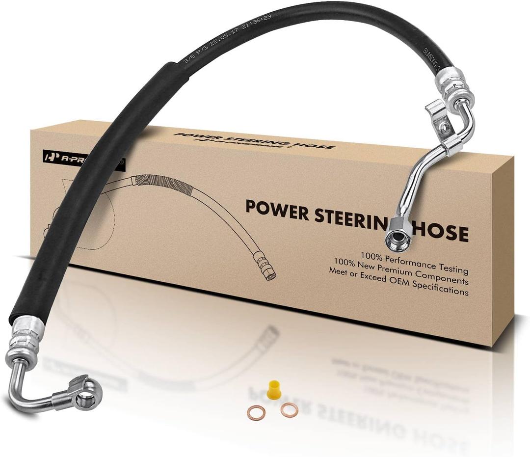 A-Premium Power Steering Pressure Hose Line Assembly Compatible with Subaru Legacy 2005-2009 H4 2.5L Naturally Aspirated