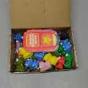 JOYIN 32 Pcs Valentines Day Pop-Eye Cute Keychains with Cards, Fidget Toys Squeezable Relief Stress for Toddlers Students, Kids Party Favors, Birthday Gifts, Classroom