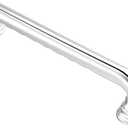 Moen Chrome Bathroom Safety 24-Inch Designer Safety Shower Grab Bar with Curled Grip, LR8724D3GCH