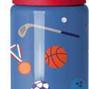 Simple Modern Kids Summit Water Bottle with Straw Lid | 14oz Stainless Steel Cup Insulated Tumbler for Toddlers, School | Sports Balls