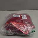 Big Wall Bow Decorations 39 x 72 Inch Giant Birthday Party Decor Ribbon Hanging Tie Bow Decor for Coquette Party Baby Shower Wedding Bridal Bachelorette Supplies(Red,Velvet,Weeding)