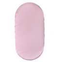 Pro Goleem Satin Bassinet Sheet Great for Baby Hair Soft Silk Feeling Sheet for Cradle or Bassinet PadMattress for Girls Gift for Newborn and Infant Pink